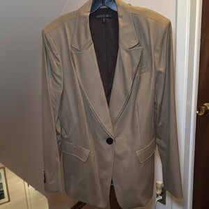 Lafayette 148 Tan Blazer